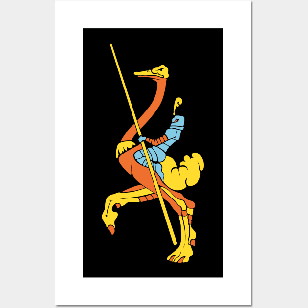 joust Wall Art by lavdog